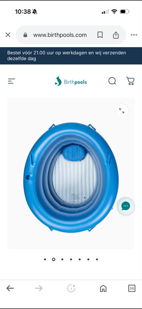 Compleet bevalbad Birth Pool in a Box Eco, Ophalen of Verzenden, Zo goed als nieuw, Overige typen