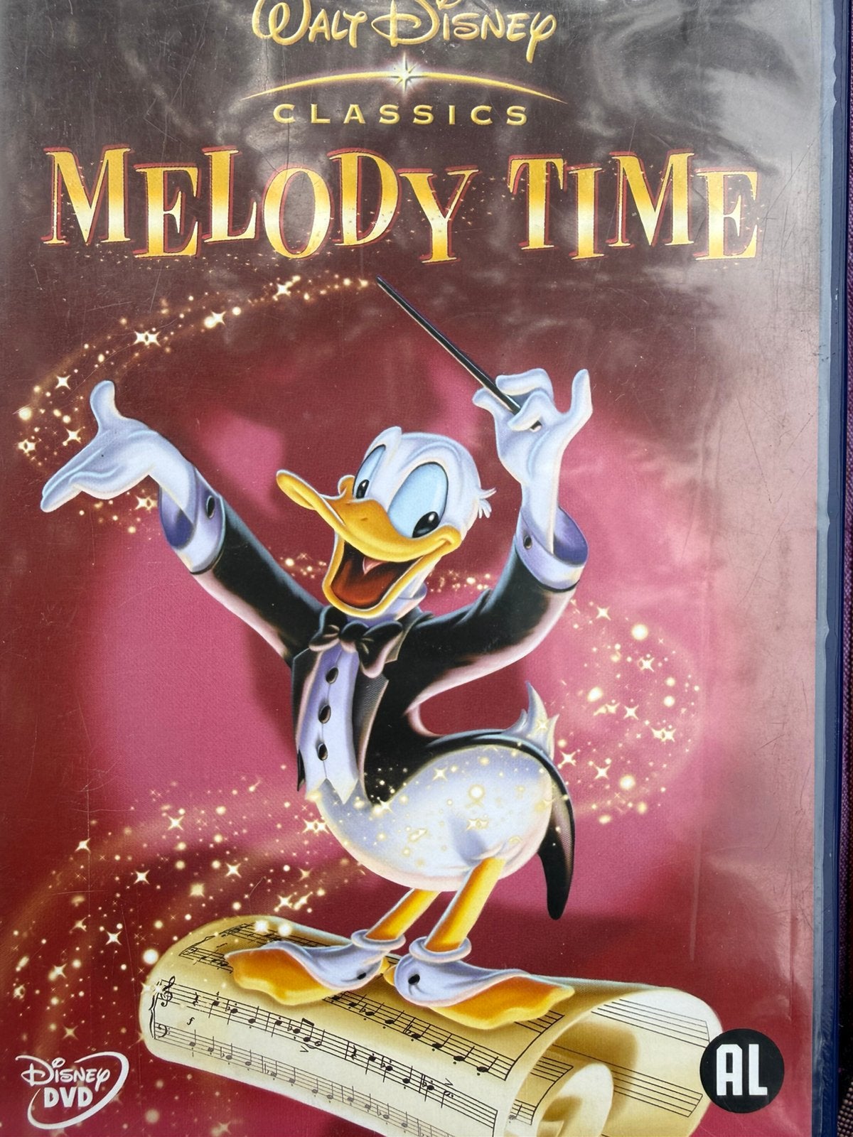 Melody time disney dvd, Alle leeftijden, Ophalen of Verzenden, Zo goed als nieuw, Amerikaans