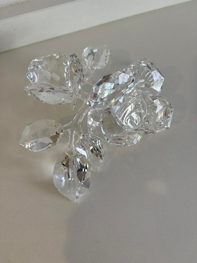 Swarovski grote rozentak, Ophalen of Verzenden, Zo goed als nieuw, Figuurtje