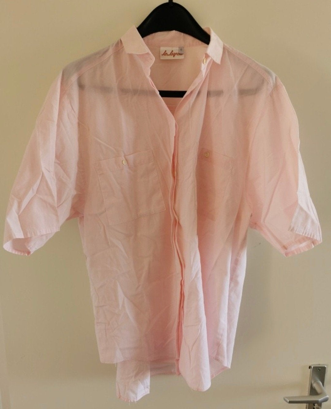 Roze blouse la ligna mt44 korte mouw katoen
Twee steekzakken, Ophalen of Verzenden, Zo goed als nieuw, Roze