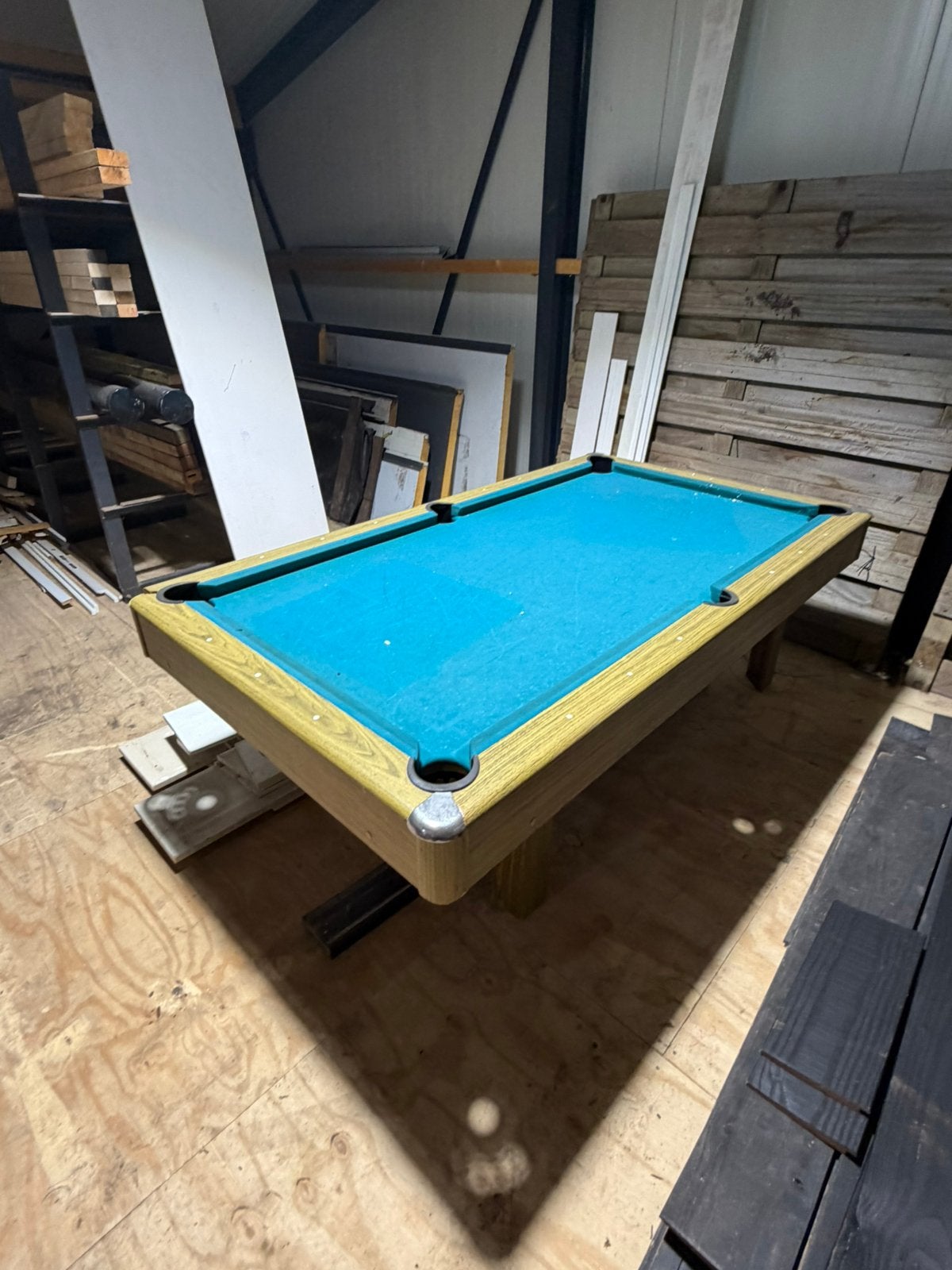 Pooltafel 210x120, Ophalen, Zo goed als nieuw, Pooltafel
