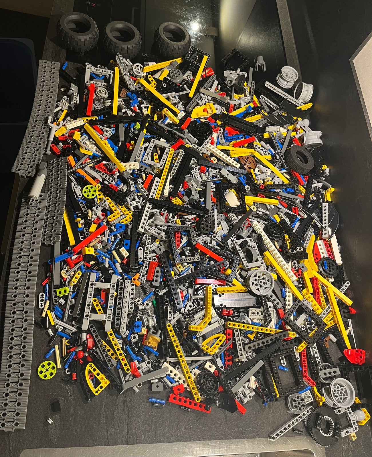 Lego Partij Lot 2 kg kilo Technic Modern, Gebruikt, Lego, Ophalen of Verzenden, Technic