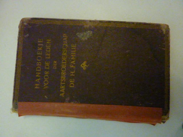 J. Brekelmans - Handboekje leden aartsbroederschap H.familie, Verzenden, Gelezen
