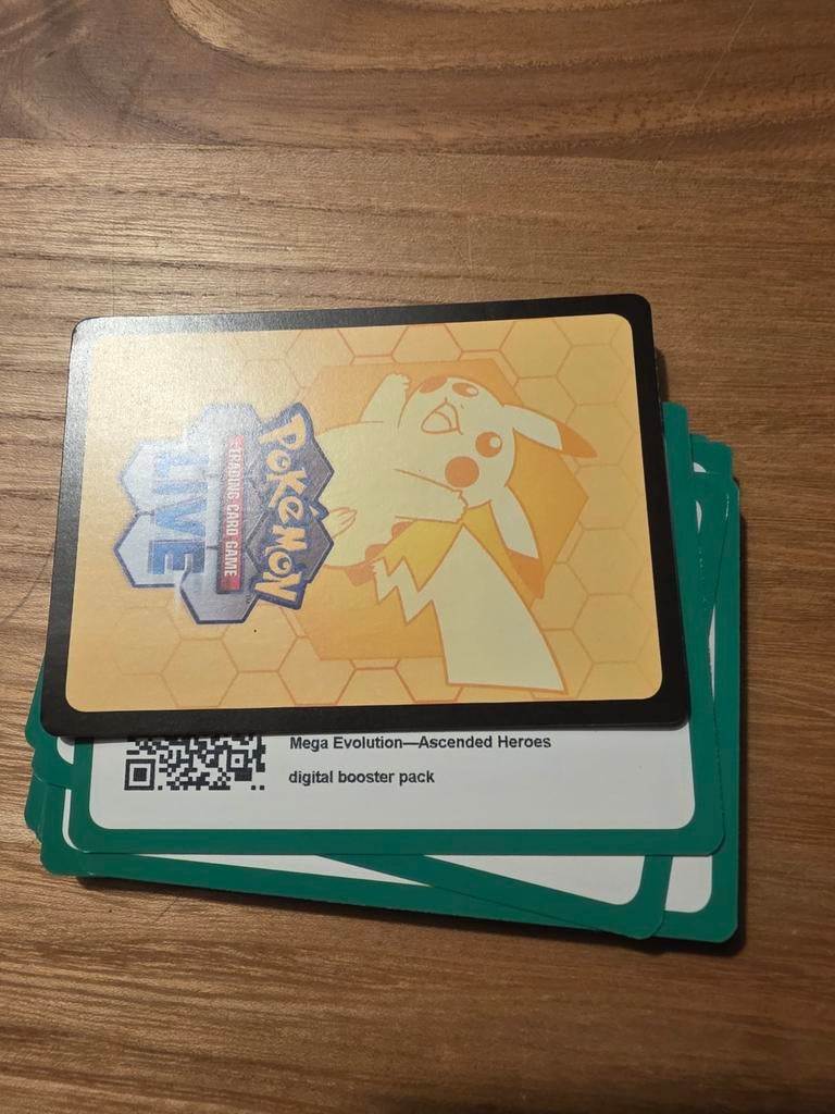 Online pokemon trade codekaarten, Ophalen of Verzenden, Meerdere kaarten