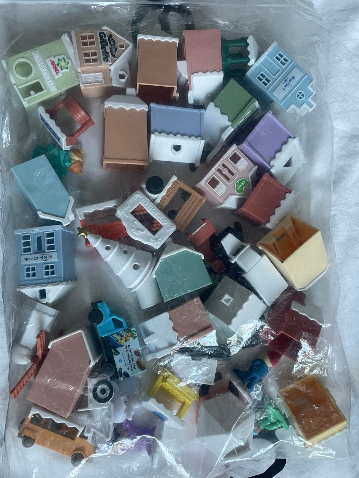 AH Winterdorp huisjes en accessoires, Verzamelen, Albert Heijn, Ophalen of Verzenden