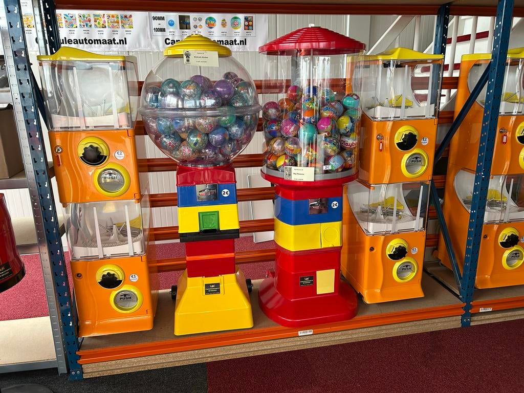 Capsule automaten - Groot en klein - Direct leverbaar, Verzamelen, Automaten | Overige, Ophalen, Nieuw, Nb, Nb