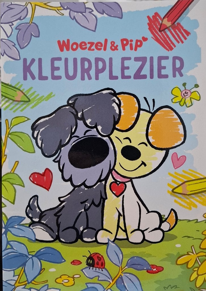 Woezel en Pip Kleurboek deel 2 - NIEUW (24 kleurplaten), Info@dromenjager.nl, Dromenjager Publishing BV, Papier, Schets- of Tekenboek