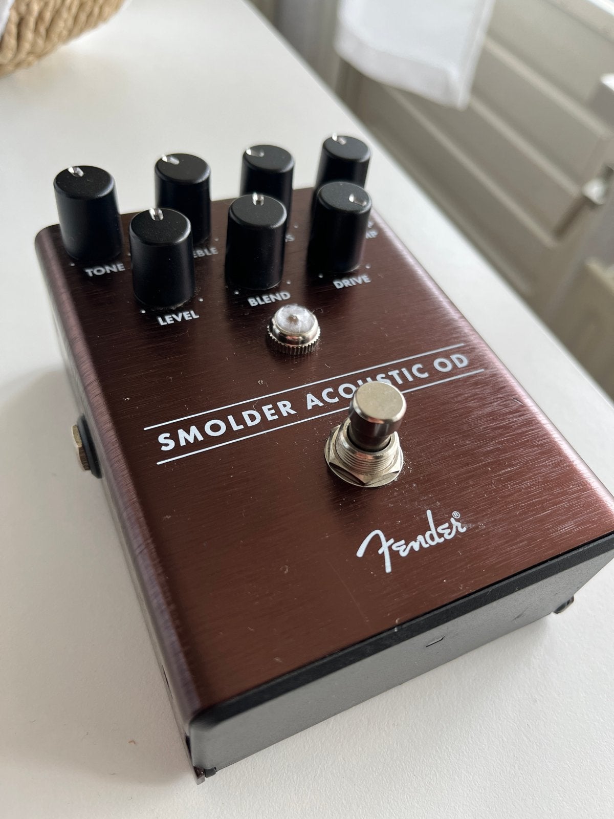Fender Smolder Acoustic OD Overdrive Pedaal, Muziek en Instrumenten, Effecten, Ophalen of Verzenden, Gebruikt, Distortion, Overdrive of Fuzz