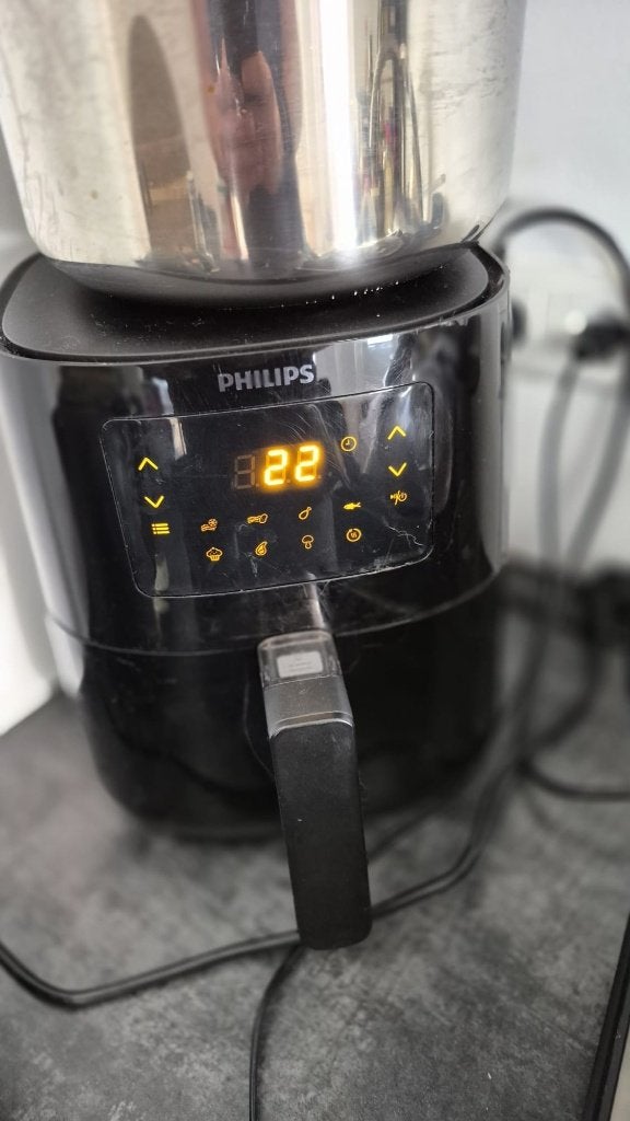 Philips Airfryer 3000 Series L, 4.1L, Ophalen, Zo goed als nieuw, Airfryer, 750 t/m 999 gram
