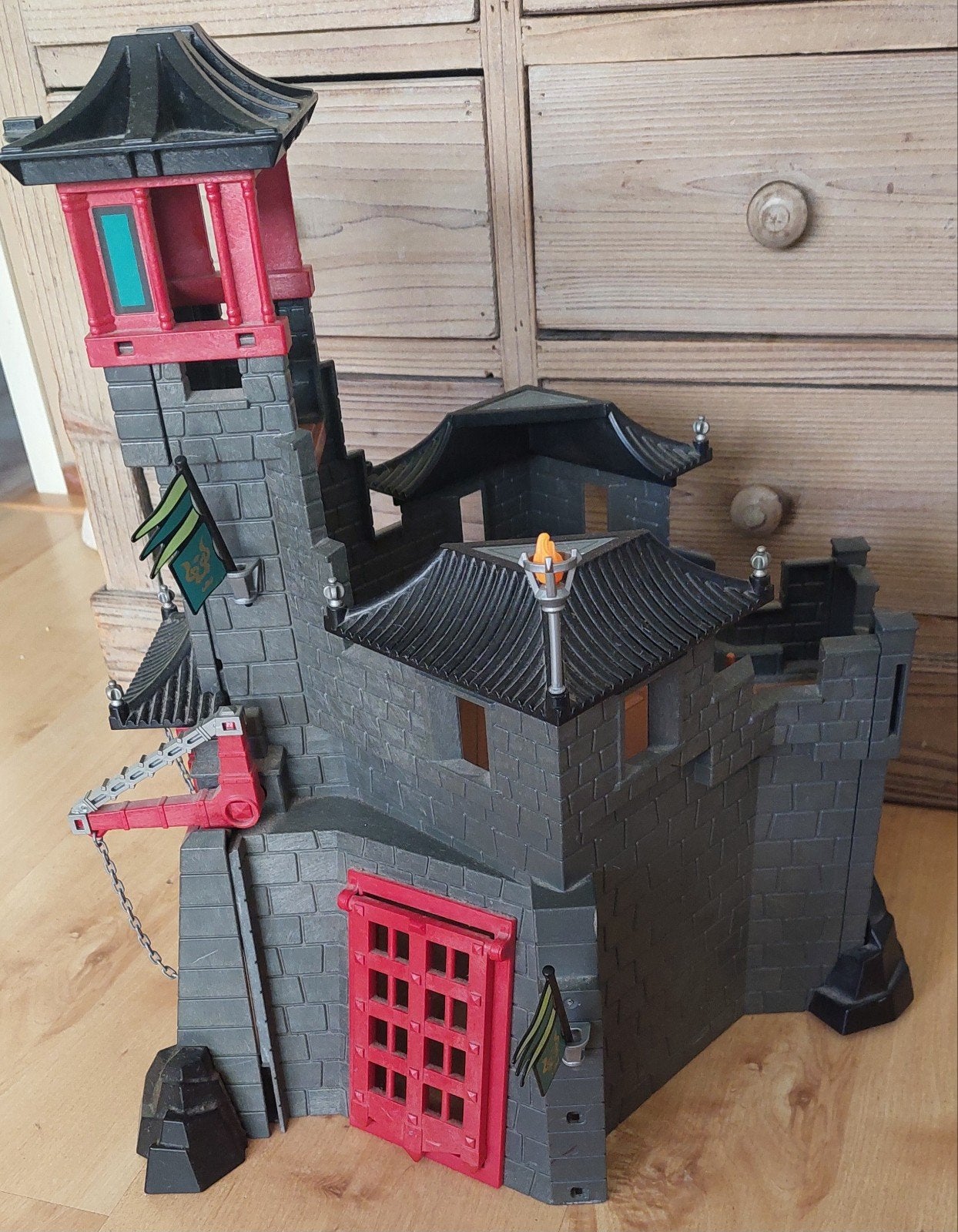 Playmobil Geheime Drakenburcht, set 5480, Ophalen, Gebruikt