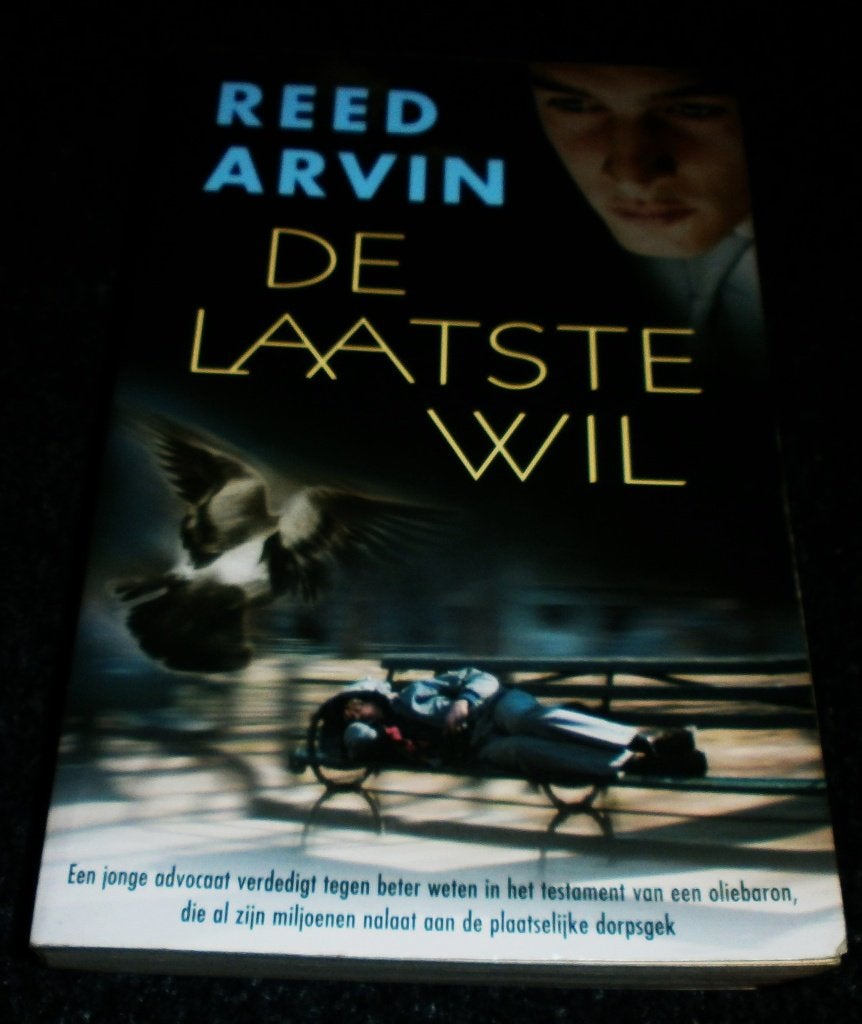 Reed Arvin. De Laatste Wil is een uitstekende thriller!!!!, Ophalen of Verzenden, Gelezen