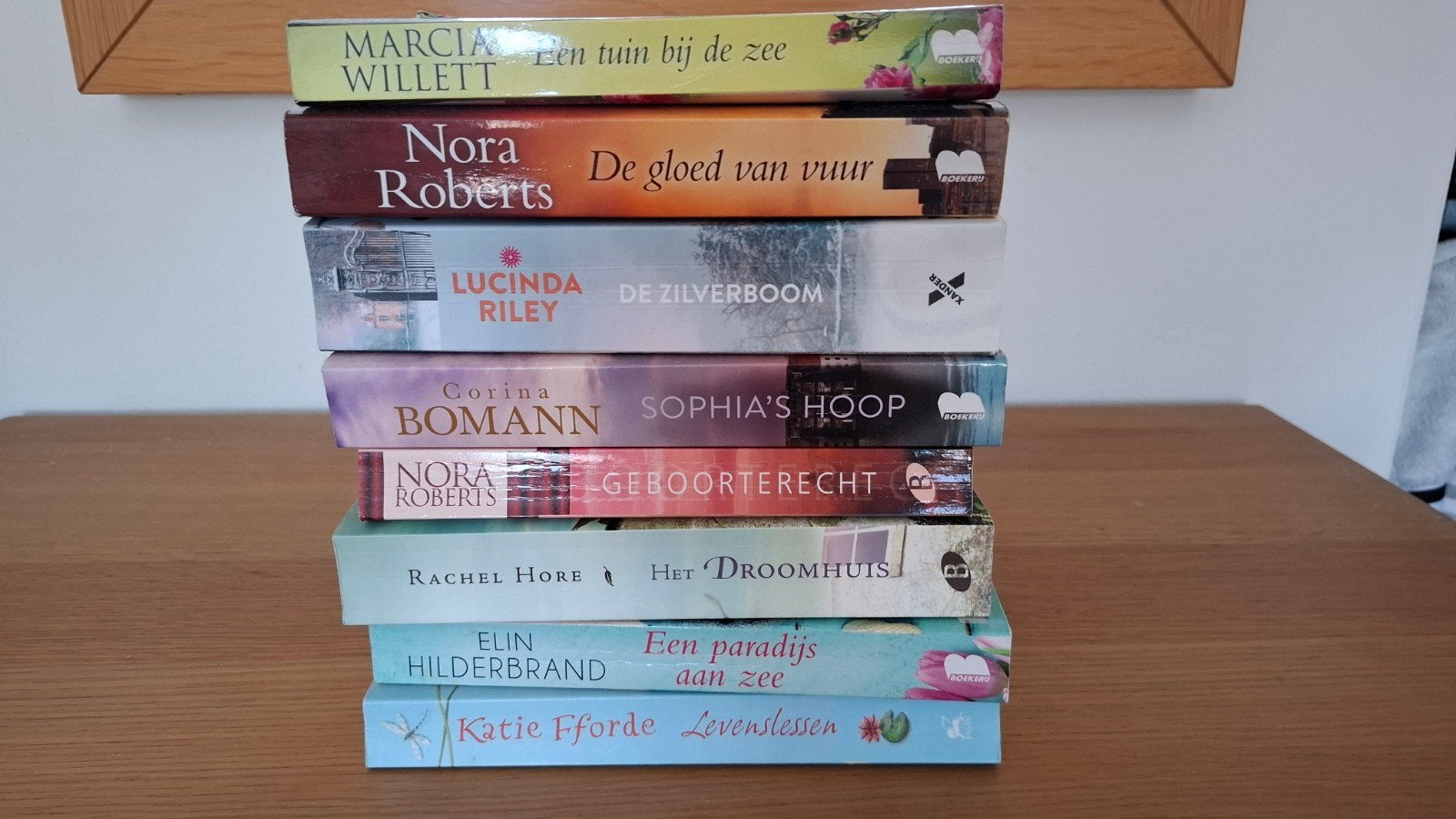Boekenpakket: 8 romans van bekende auteurs, Ophalen of Verzenden, Gelezen, Diverse auteurs, Nederland