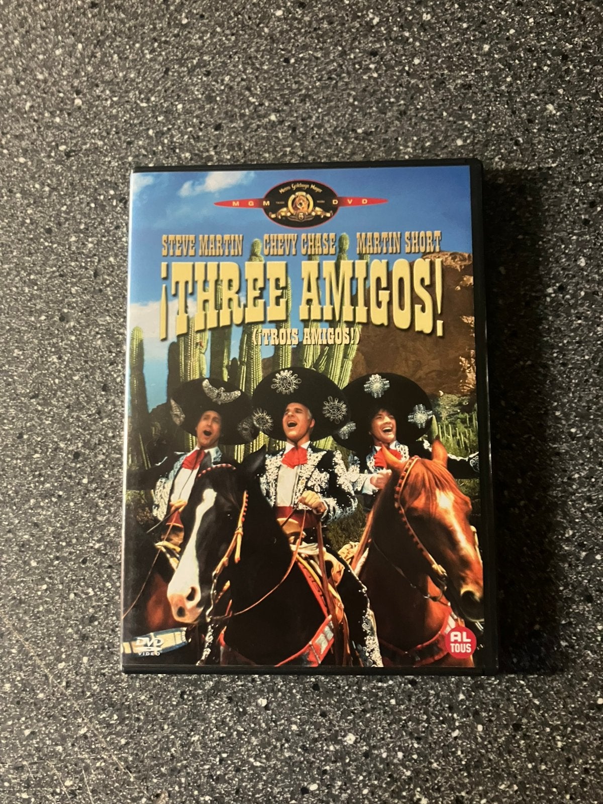 Three Amigos! (1986) Chevy Chase, Steve Martin, Alle leeftijden, Ophalen of Verzenden, Zo goed als nieuw