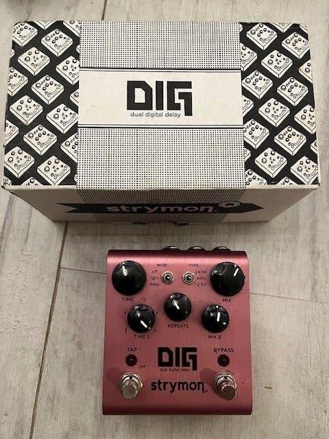 Strymon DIG Dual Delay, Ophalen of Verzenden, Zo goed als nieuw, Reverb