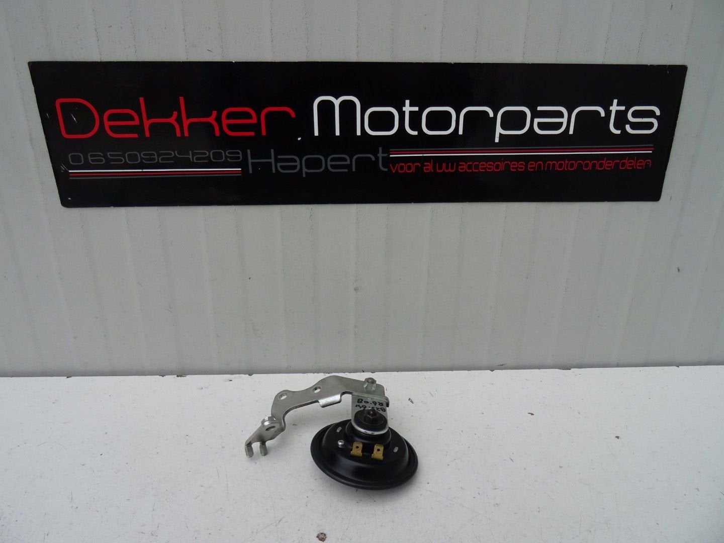 Claxon + Steun / Toeter / Horn Yamaha YZF R6 2008-2016 RJ15, Motoren, Onderdelen | Yamaha, Gebruikt, -, -, Ophalen of Verzenden