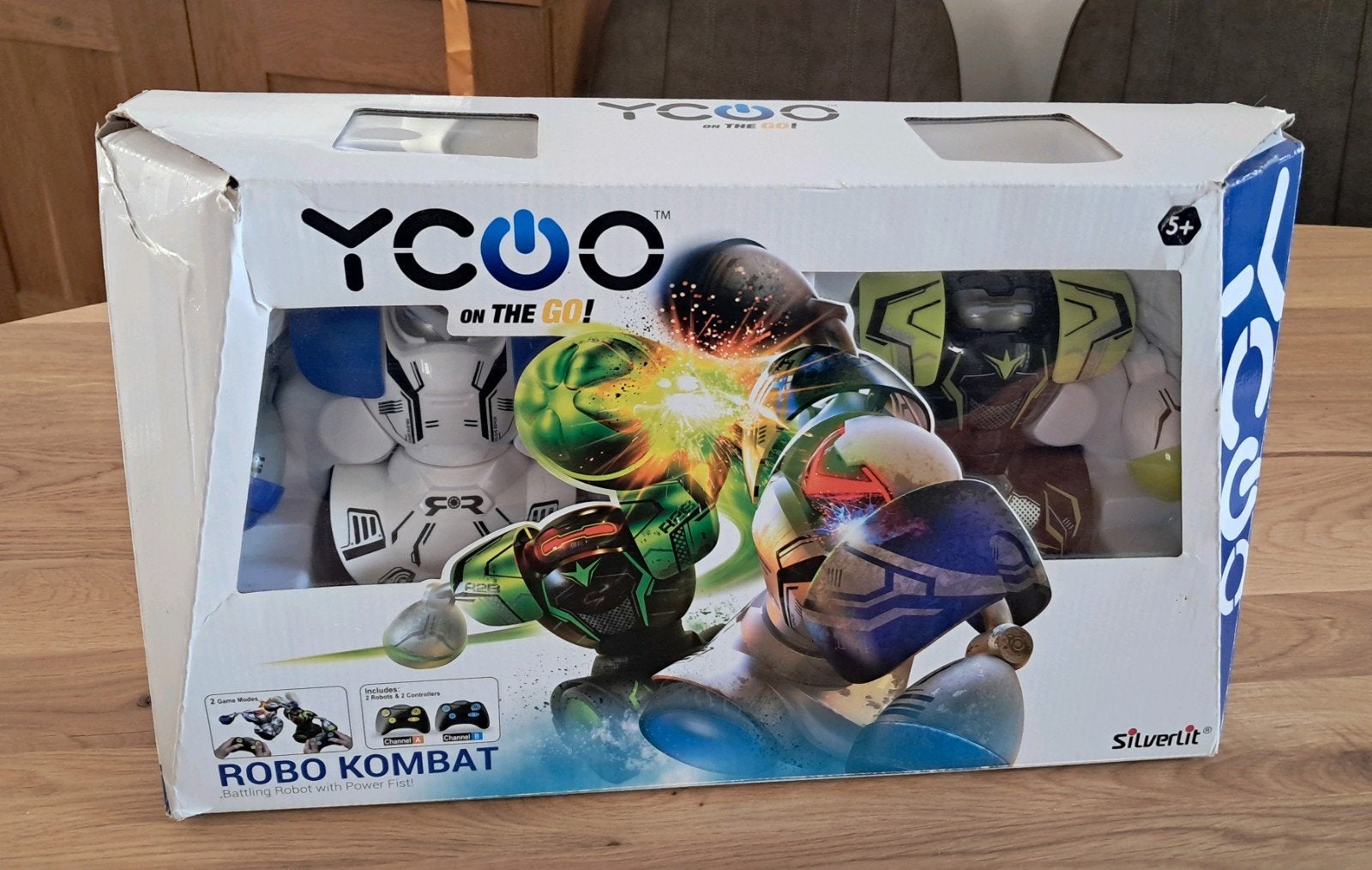 Silverlit Robo Kombat - Robot Boksers met Afstandsbediening, Ophalen of Verzenden, Zo goed als nieuw, Jongen