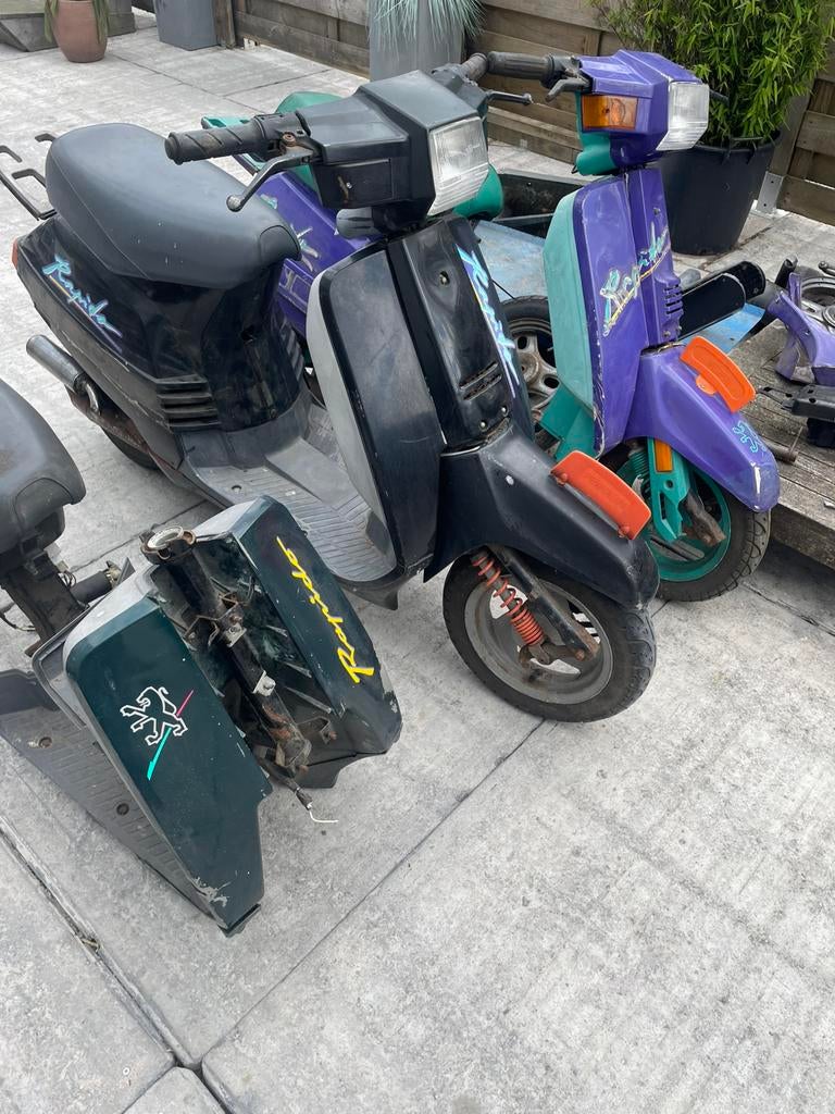 Rapido 3 stuks, Fietsen en Brommers, Brommeronderdelen | Scooters, Gebruikt, Peugeot, Overige typen, Ophalen