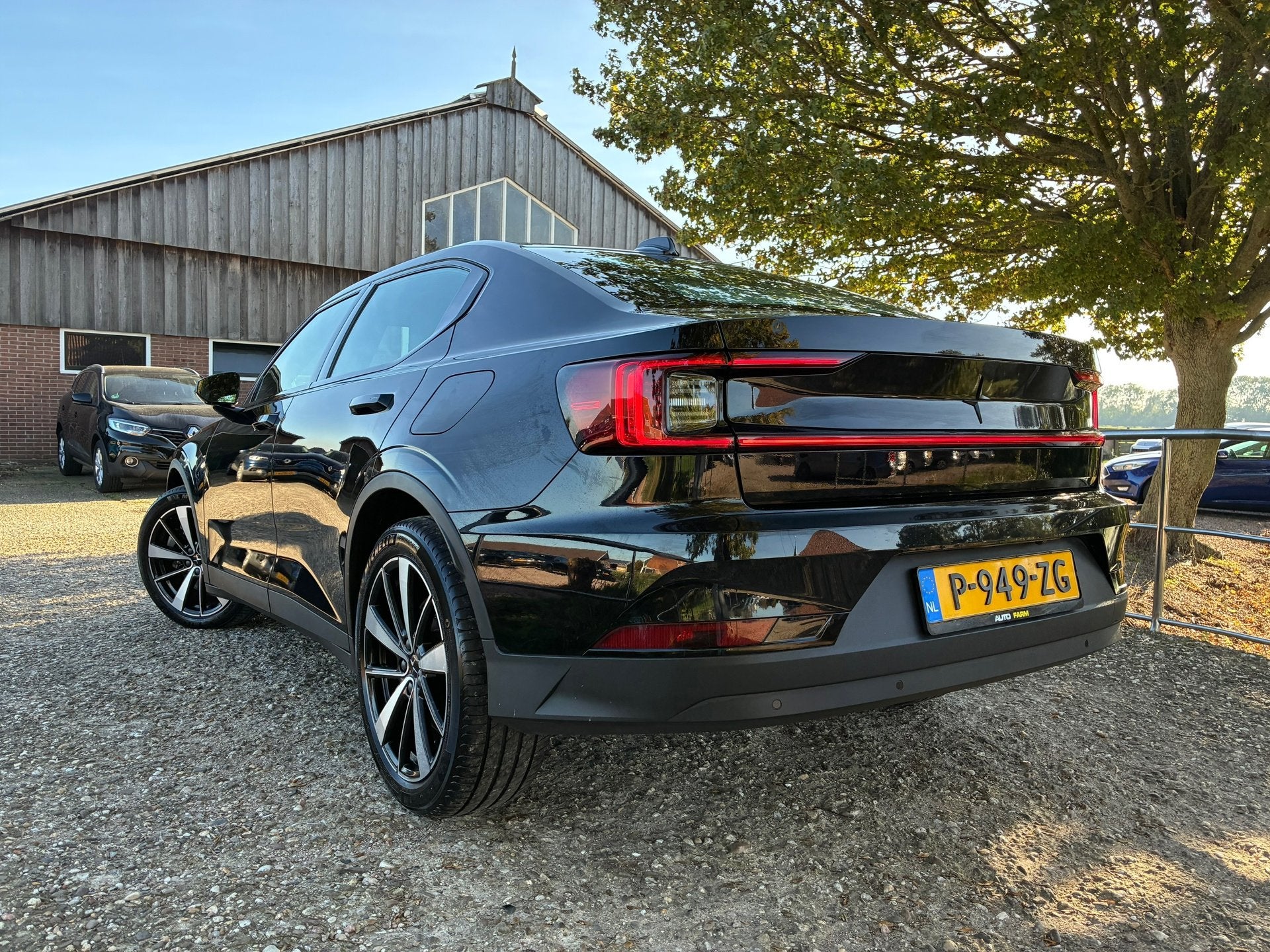 Polestar 2 Standard Range Single Motor 63kWh | 90% Soh + Car, Auto's, Polestar 2, Stof, Gebruikt, Grijs