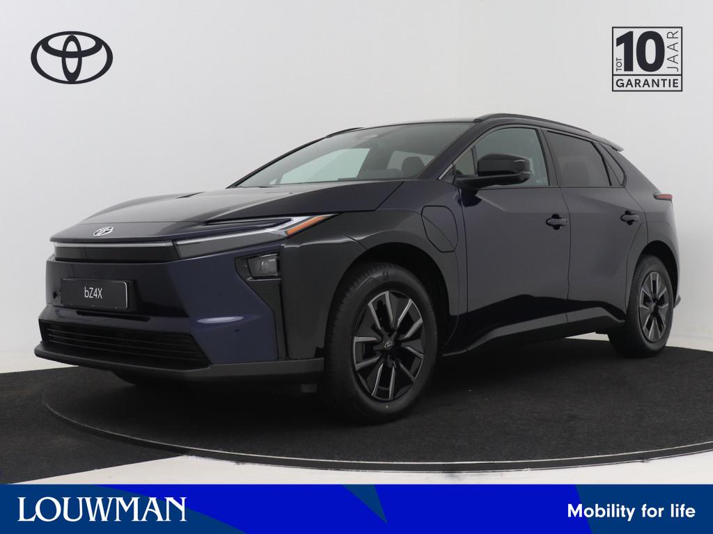 Toyota Bz4x Executive 73 kWh Inruilpremie €2000,-, Auto's, Toyota, 12 maanden, Blauw, Leder en Stof, 559 km