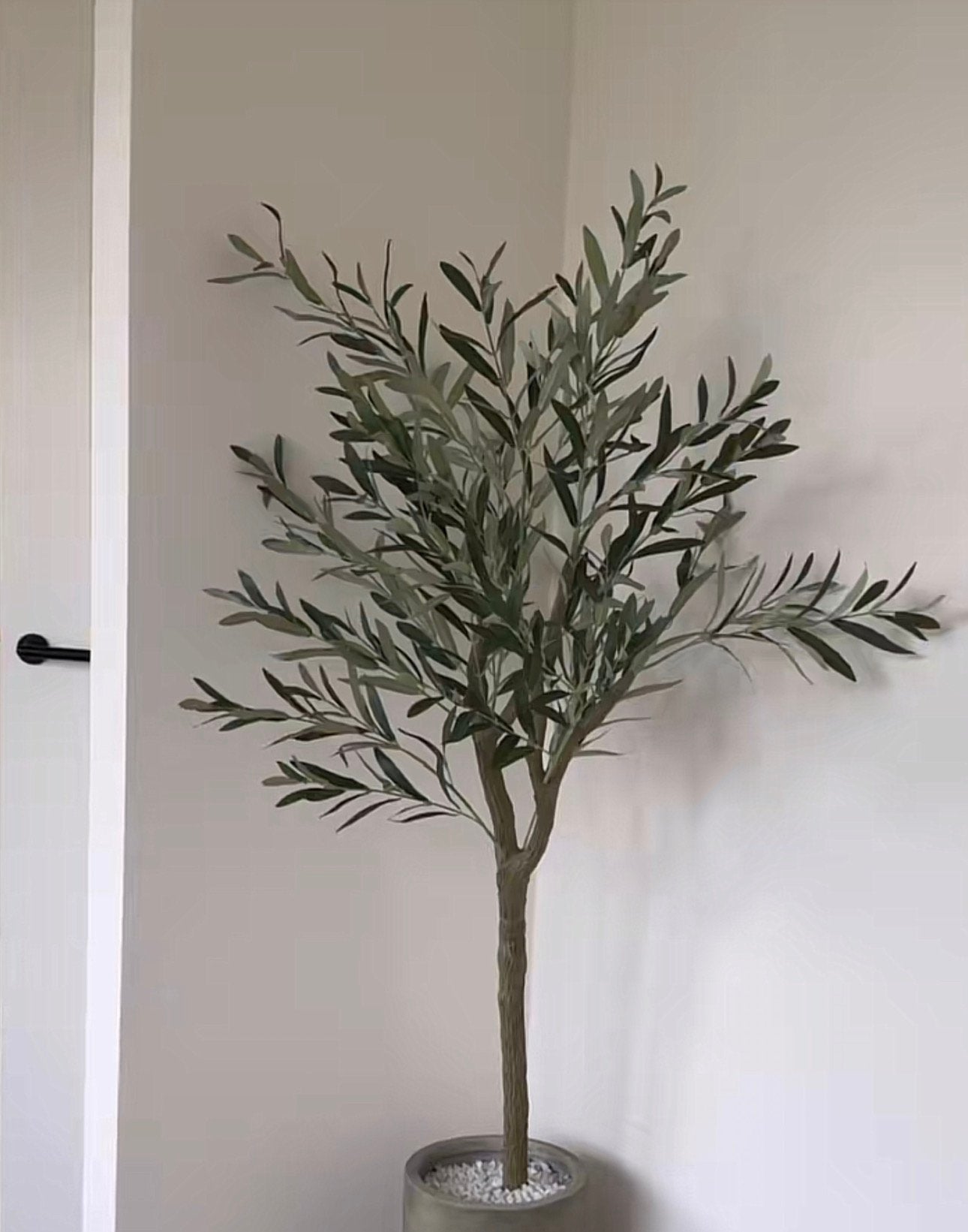 Kunst olijfboom, Huis en Inrichting, Woonaccessoires | Kunstplanten en Kunstbloemen, Ophalen of Verzenden, Zo goed als nieuw