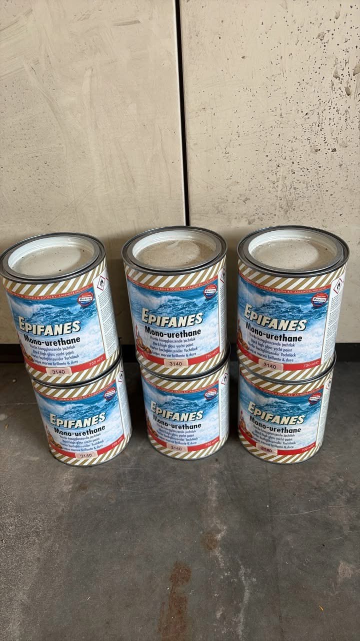 epifanes mono-urethane (3140) 0,75 liter, Ophalen, Wit, Nieuw, Lak