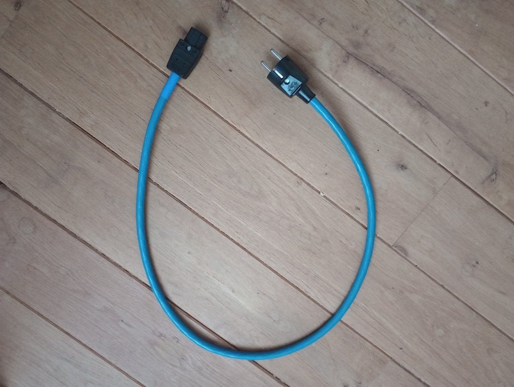 Powercord Siltech SPO 18m full silver, Ophalen of Verzenden, Gebruikt, Minder dan 2 meter, Overige kabels
