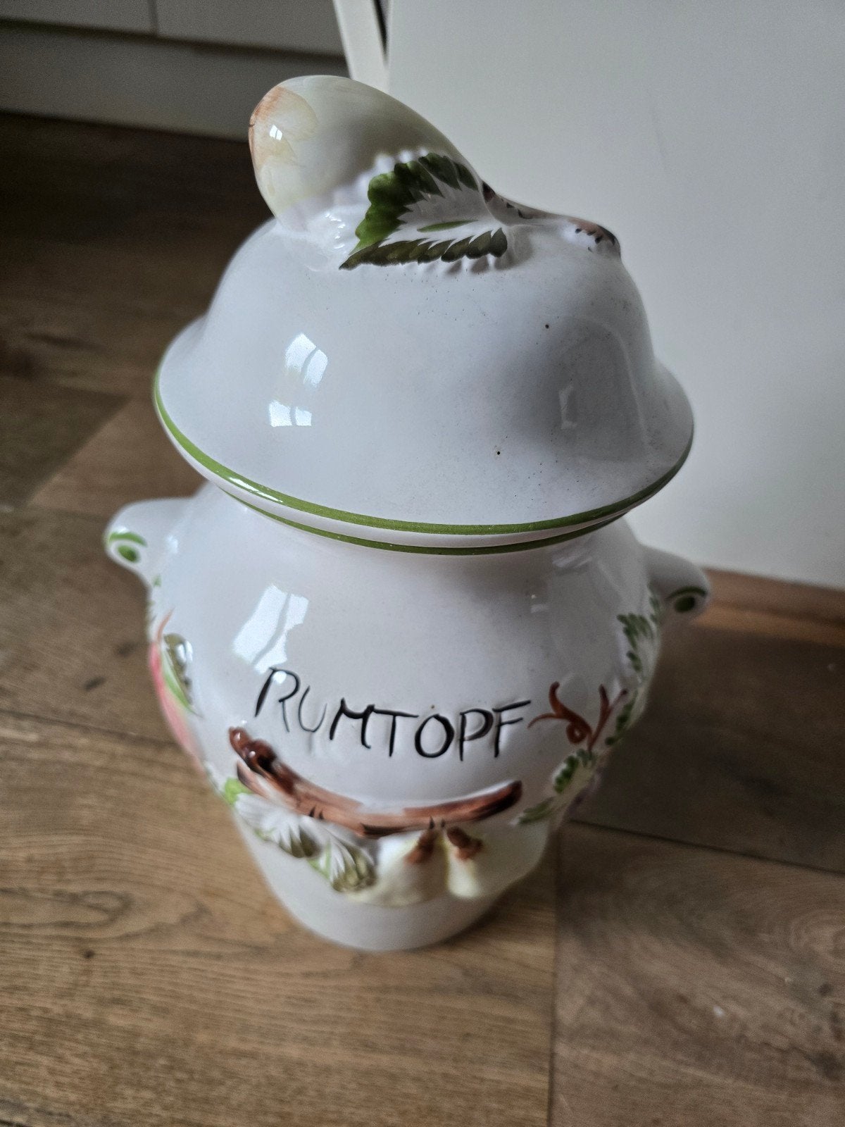 Vintage Rumtopf - Jarenlang ongebruikt in de kast, Keramiek, Overige typen, Ophalen of Verzenden, Zo goed als nieuw