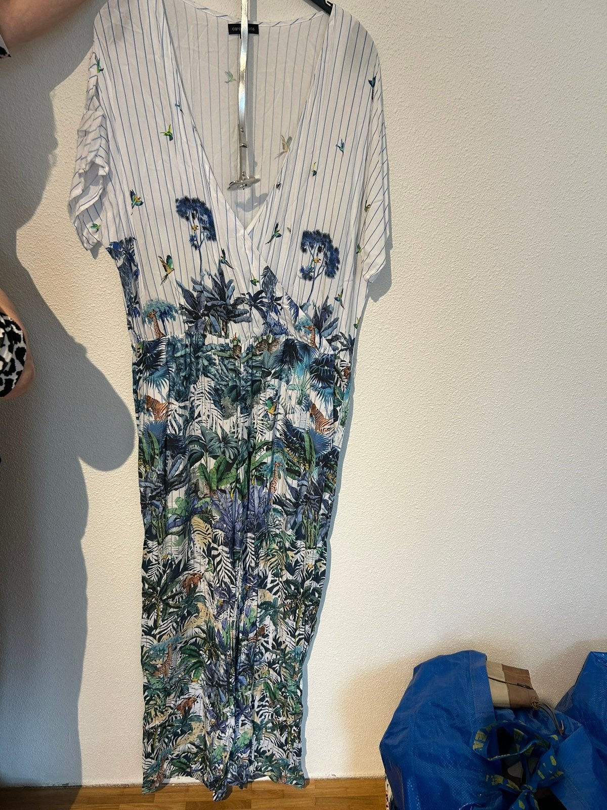 Caroline Biss jumpsuit in nieuwstaat maat 46, Ophalen of Verzenden, Nieuw, Blauw