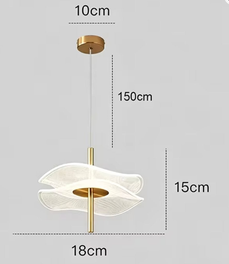 Hanglamp - modern - goud - Minimalistisch - lamp, Kunststof, Modern, Hanglamp, Nieuw