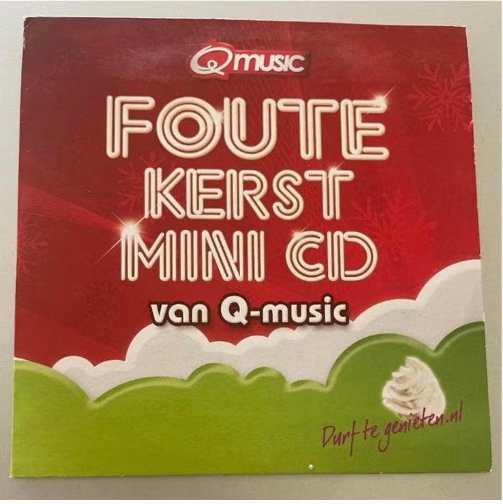 Cd Single Foute Kerst mini cd vam Q - Music, Ophalen of Verzenden, Zo goed als nieuw, Pop