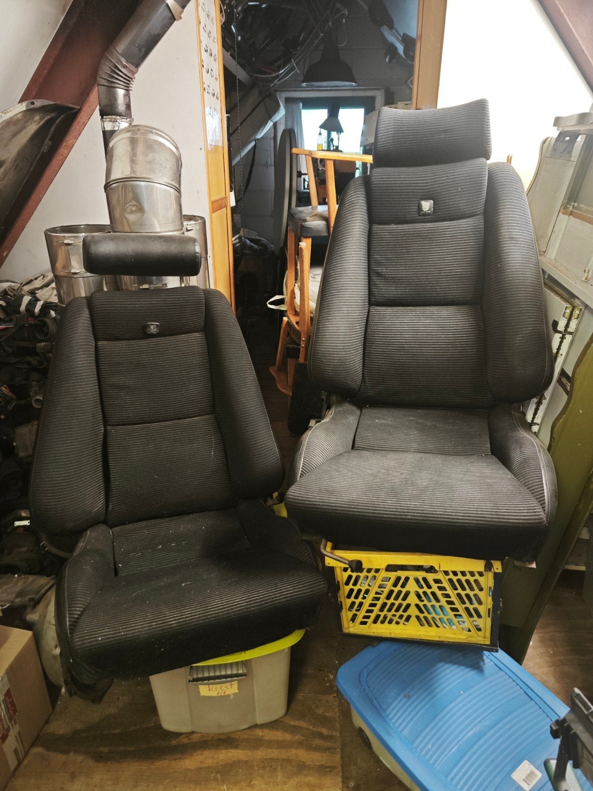 Scheel kuipstoelen oldtimer, Auto-onderdelen, Interieur en Bekleding, Gebruikt, Ophalen