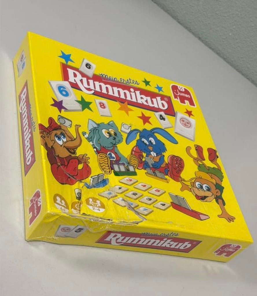 Jumbo Mijn Eerste Rummikub Nieuw - gezelschapsspel (duits), Duits, Nieuw, Ophalen of Verzenden, H