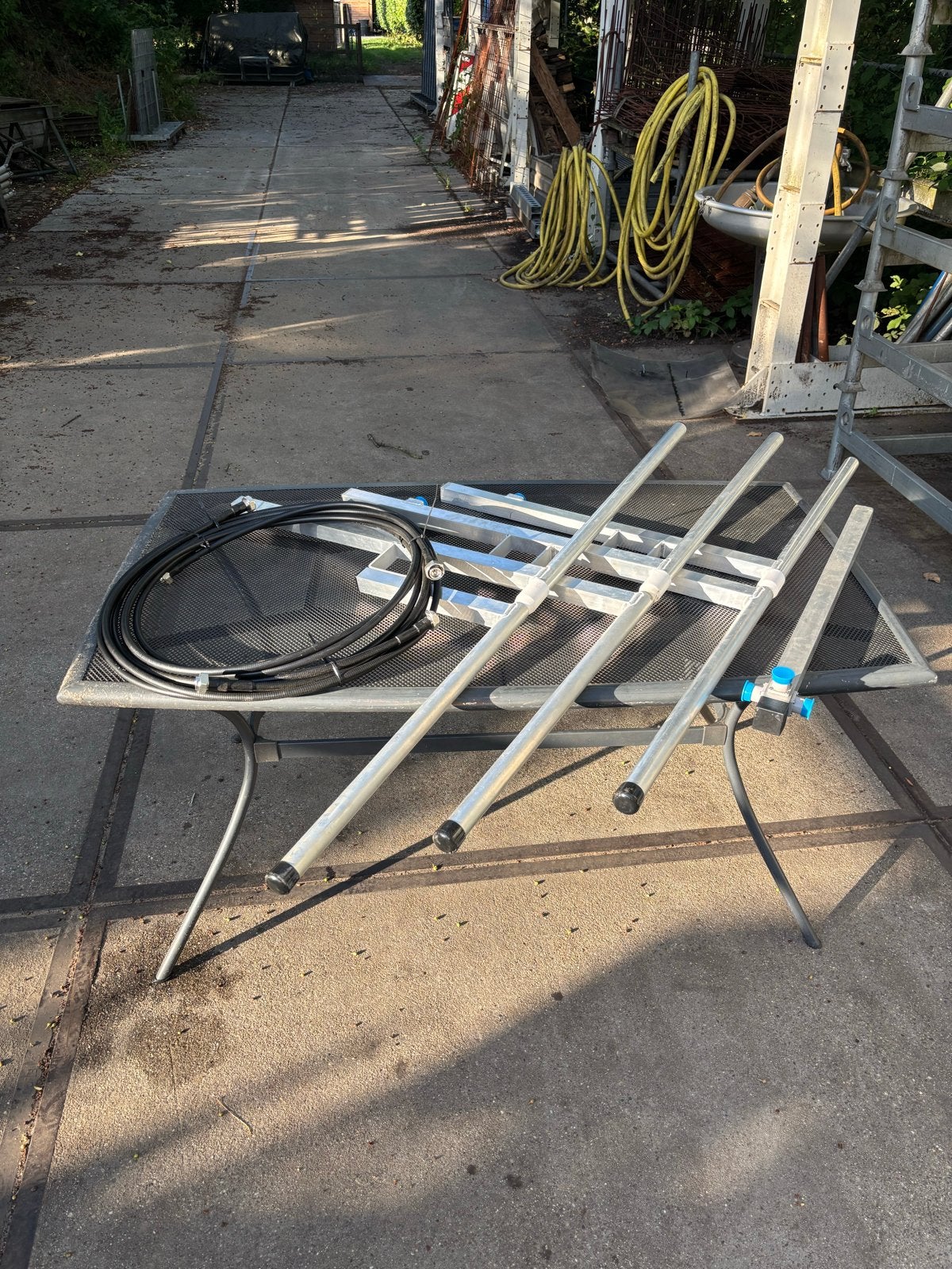 Krantenboer breedbanders antenne set 5kw met koppelbalk, Telecommunicatie, Ophalen, Nieuw, Antenne