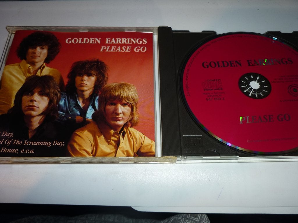 Golden Earrings - Please Go CD (1999), Ophalen of Verzenden, Zo goed als nieuw, Inclusief boekje, Classic Rock