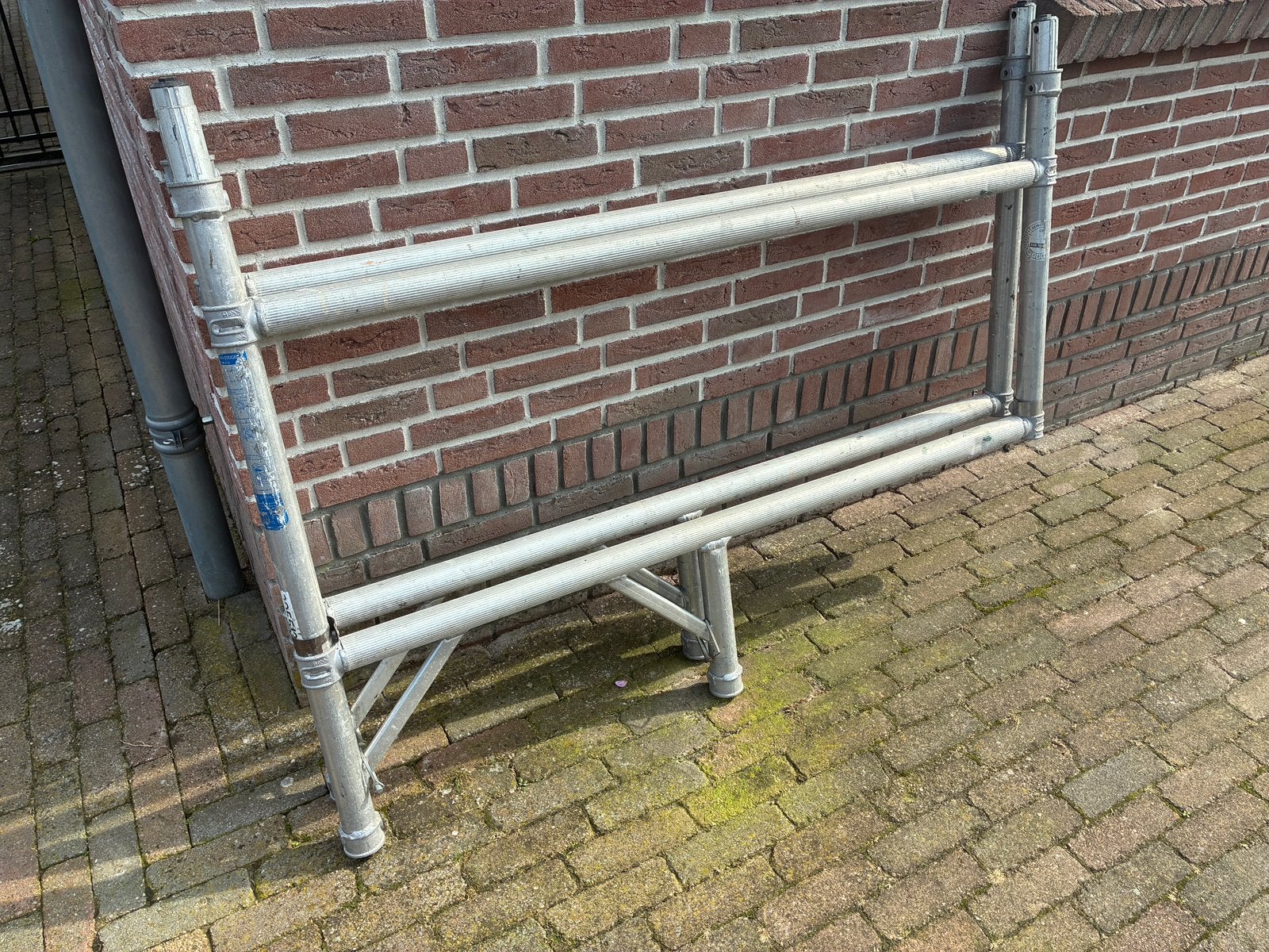 Koprek uitwijkconsole aluminium steiger Boss, Doe-het-zelf en Verbouw, Ophalen, Gebruikt, Rolsteiger of Kamersteiger, Minder dan 2 meter
