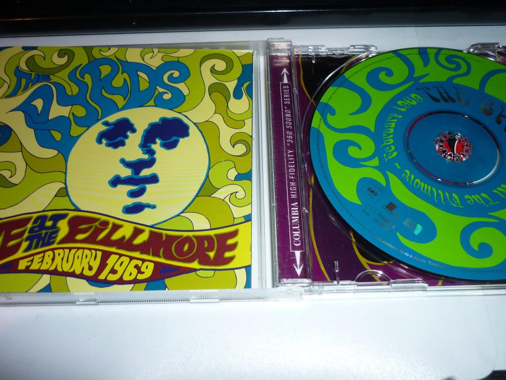 The Byrds de cd live at the fillmore - february 1969, Verzenden, Zo goed als nieuw, Poprock