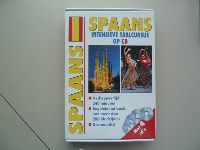 Spaans intensieve taalcursus op cd nieuw in doos, Ophalen of Verzenden, Alpha, Nieuw