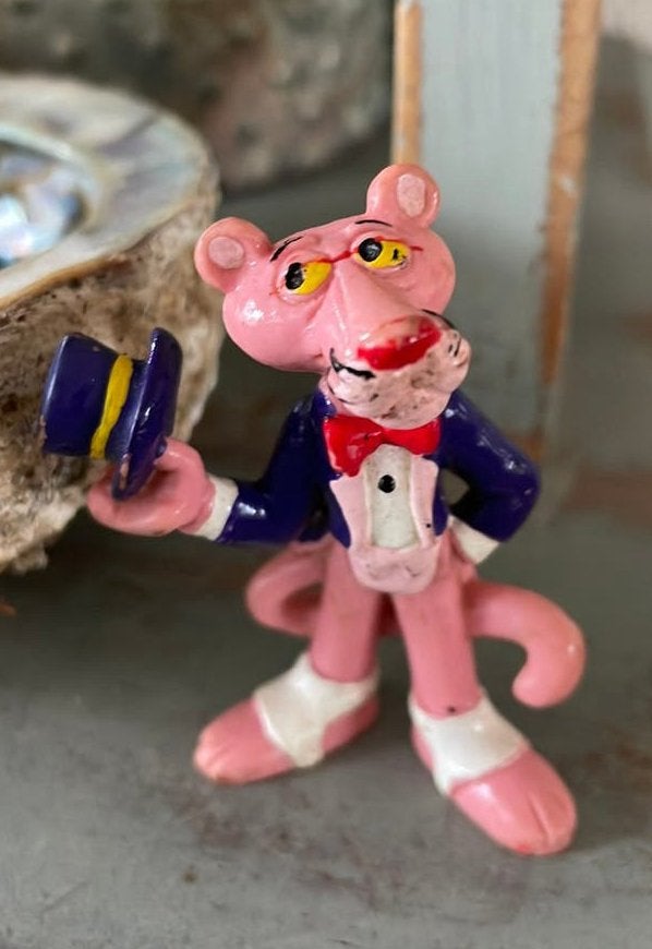 Pink Panther poppetje Bully W Germany vintage smoking, Ophalen of Verzenden, Zo goed als nieuw
