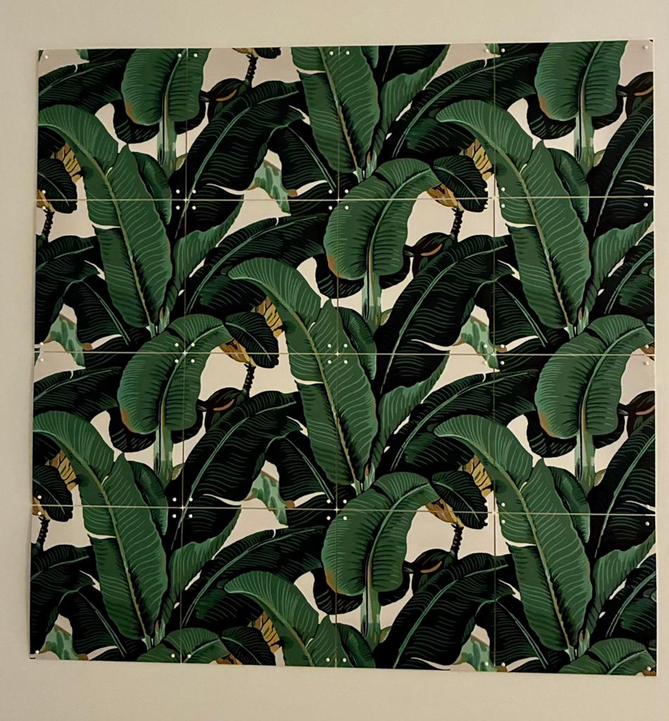 IXXI Banana Leaf 80 x 80, Ophalen, Groen, Schilderij, 80 cm