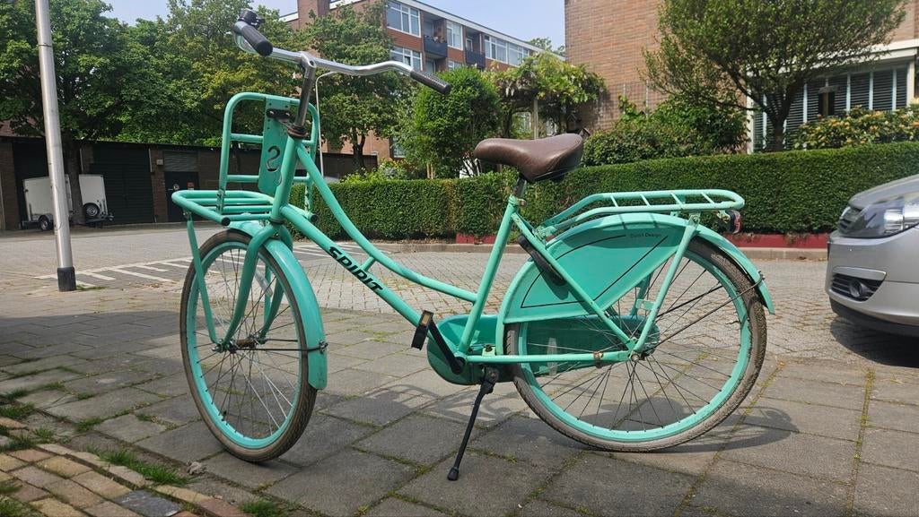 Spirit transportfiets dames turquoise, Velgrem, 47 tot 50 cm, Ophalen, Overige merken