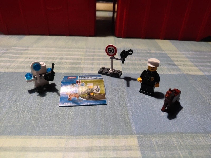 Lego City Police officer 5612, Lego, Ophalen of Verzenden, Complete set, City