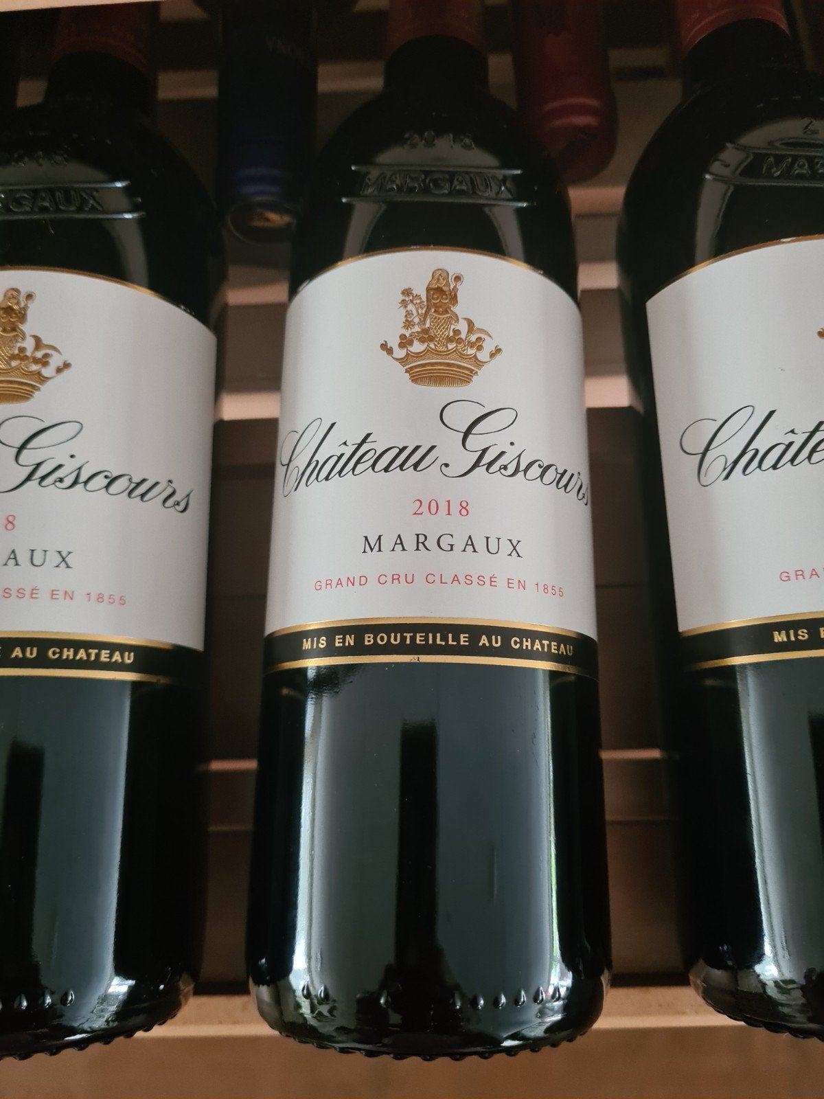 Château Giscours Margaux 2018 - 3 flessen, Verzamelen, Wijnen, Ophalen, Nieuw, Frankrijk, Rode wijn