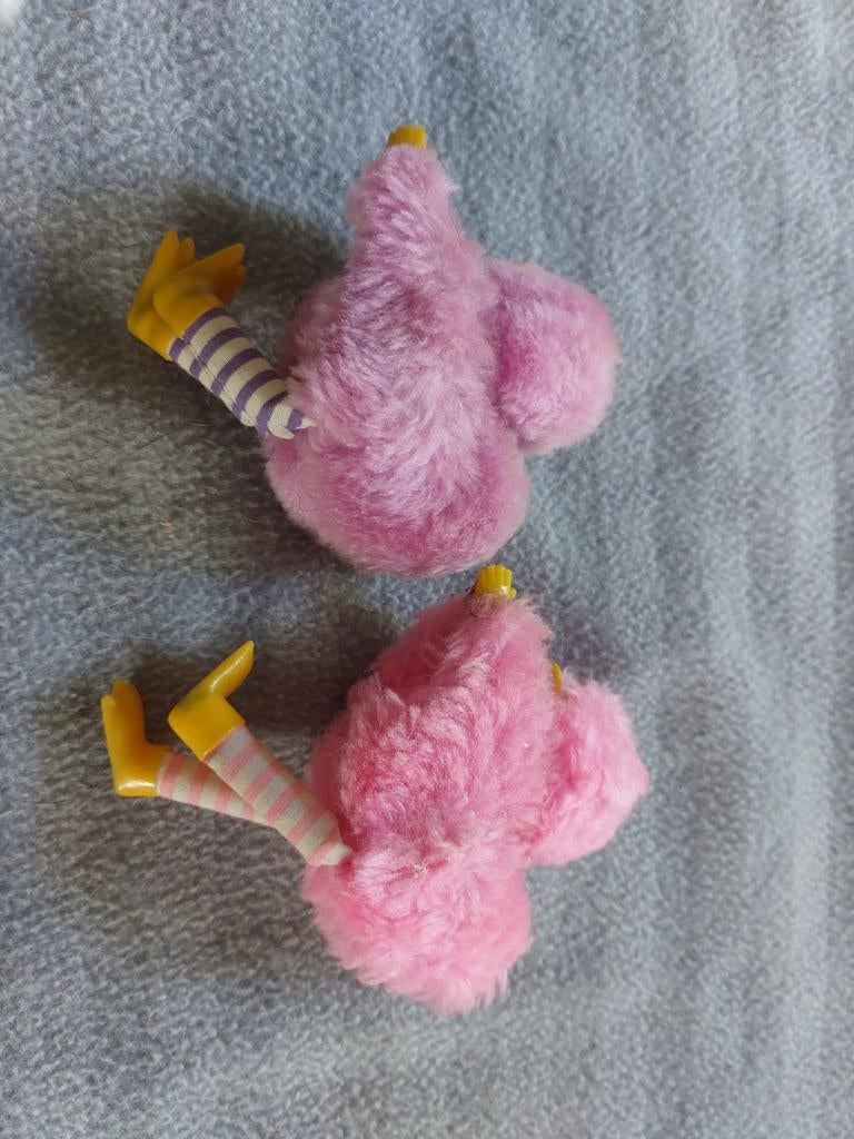 2x vogel knijpbeestje, Ophalen of Verzenden