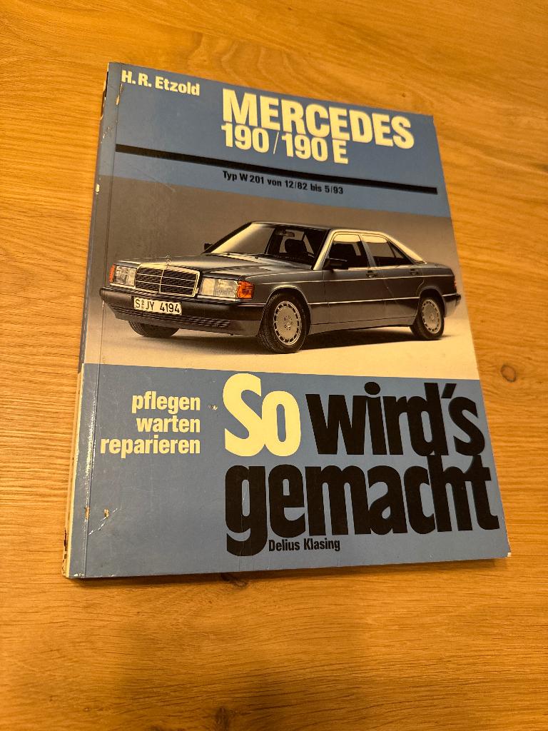 Mercedes 190/190E W 201 so wird’s gemacht werkplaatsboek, Ophalen of Verzenden, Zo goed als nieuw, Mercedes