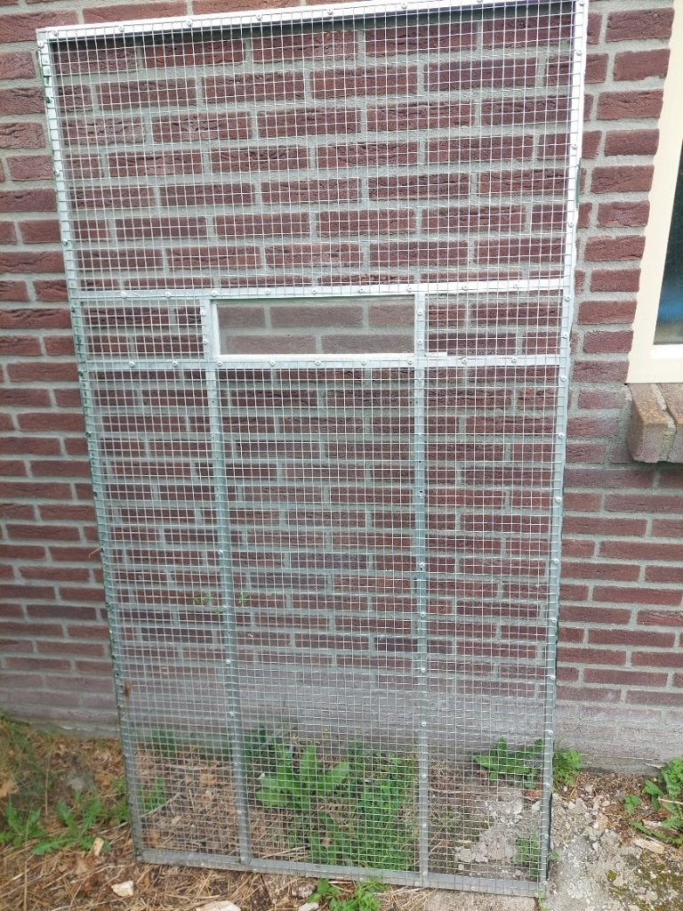 Aluminium volière hekken/gaas, Ophalen, Gebruikt, Aluminium, Volière