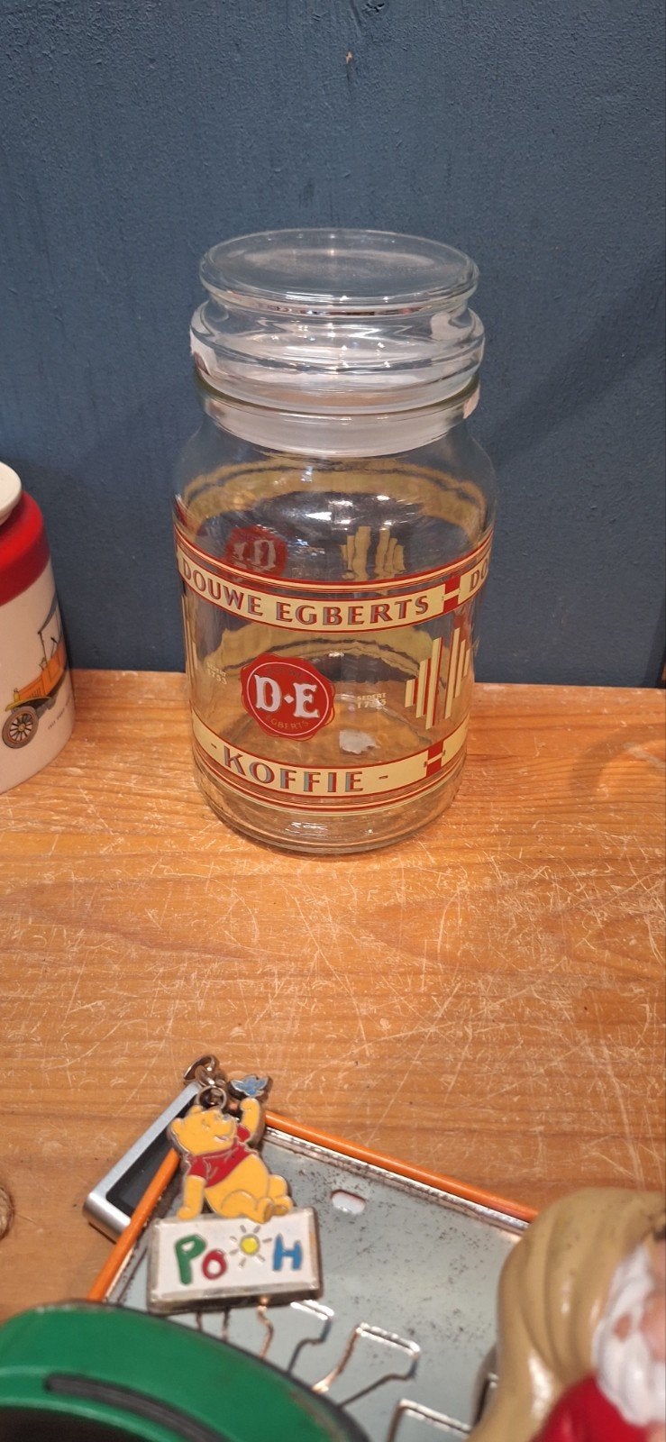Douwe egberts voorraad pot koffie pot (16726), Gebruiksvoorwerp, Douwe egberts, ., Ophalen of Verzenden