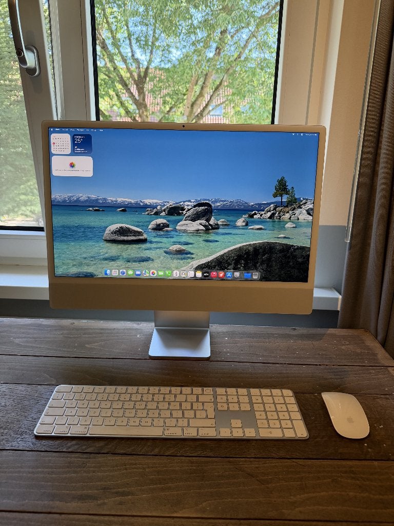 iMac M1 24" zilver, 8 Gb + 1 TB, Computers en Software, Apple Desktops, Ophalen, IMac, 24 inch, Zo goed als nieuw