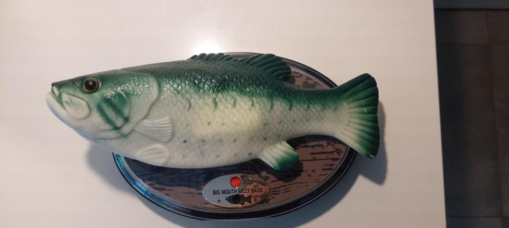 Zingende vis Big mouth Billy bass, Verzenden, Nieuw