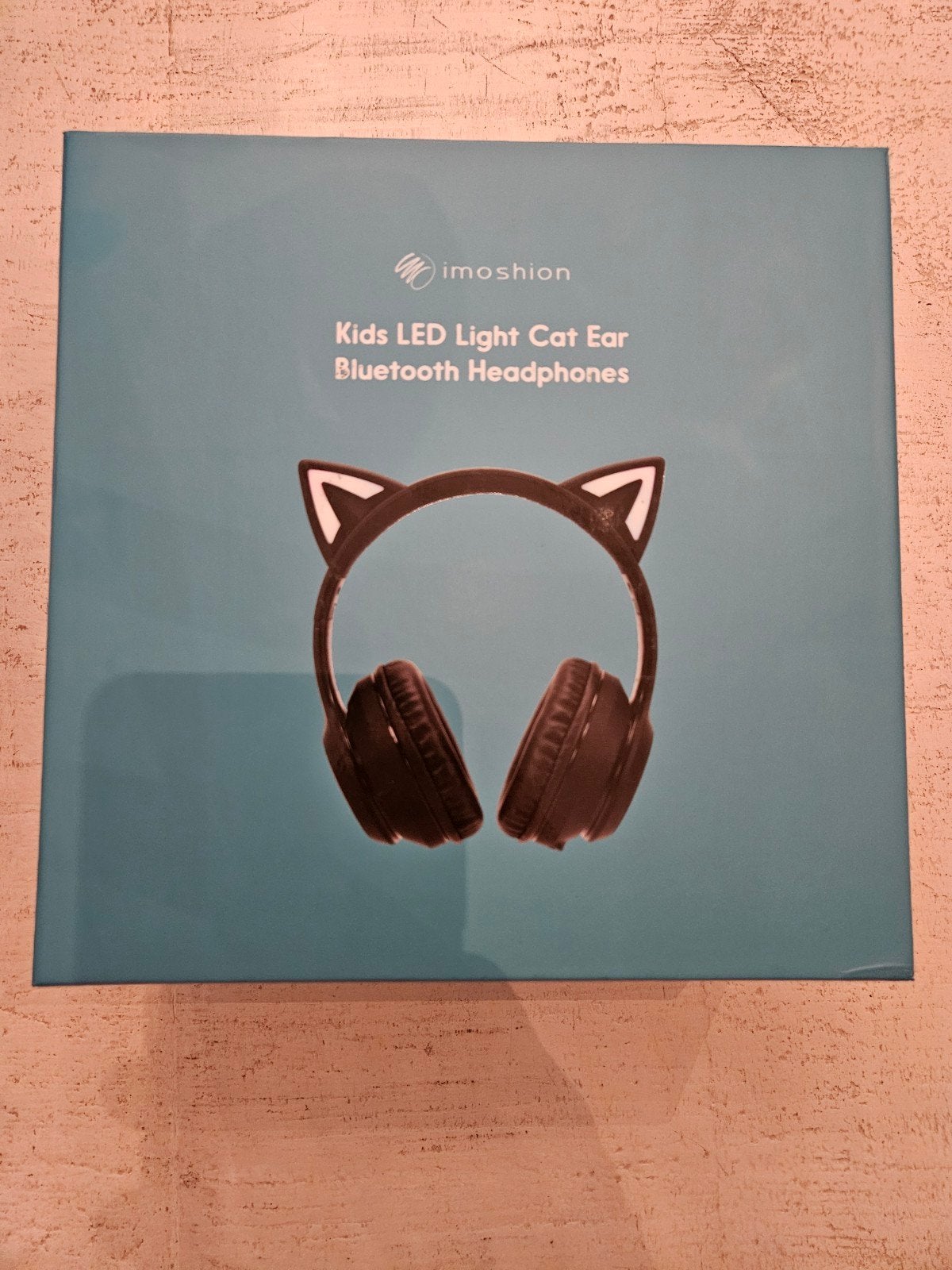 NIEUW IN DOOS: imoshion Draadloze Kinderkoptelefoon met LED, Ophalen of Verzenden, Nieuw, Zwart, Overige merken