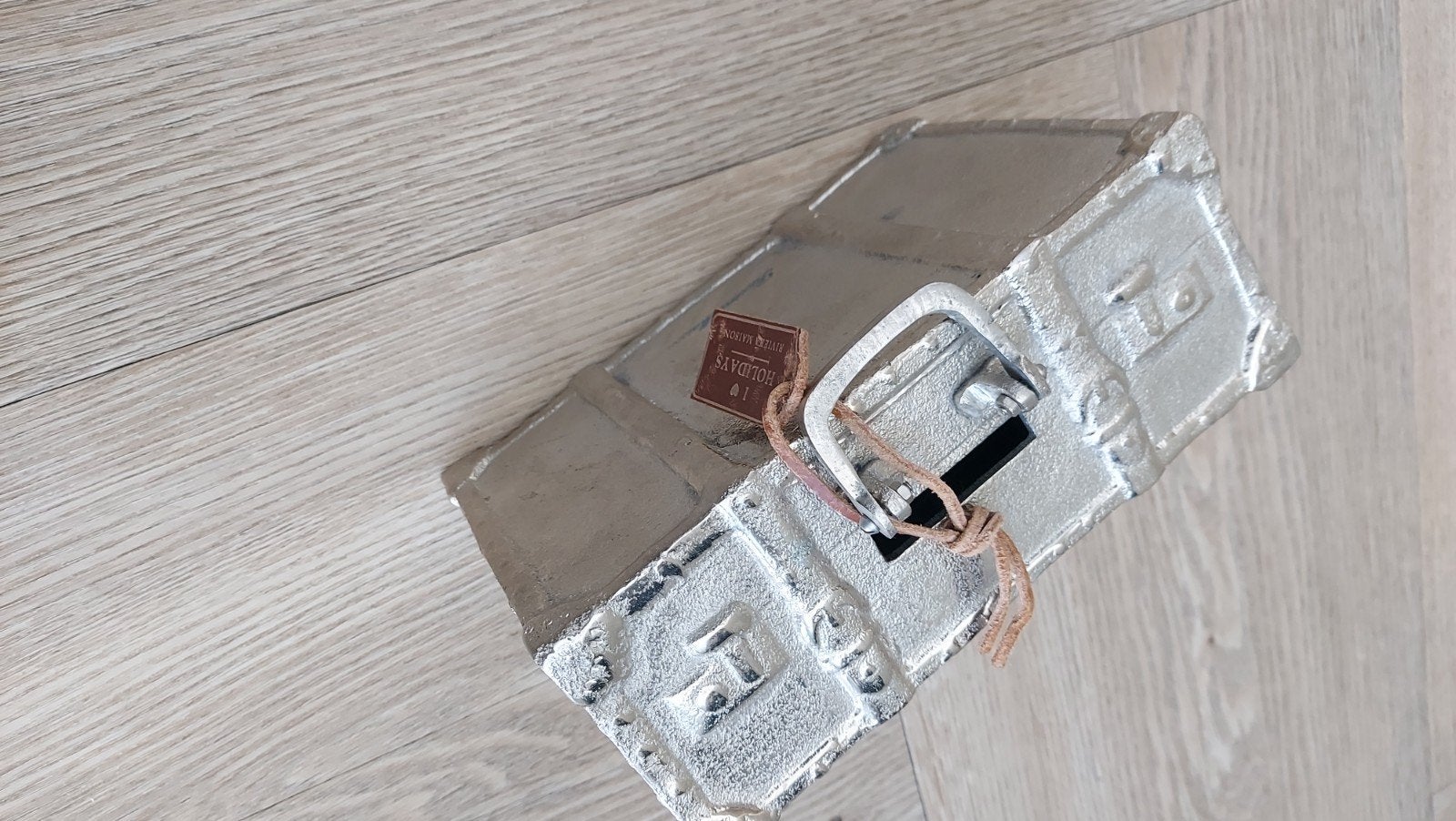 spaarpot riviera maison, Ophalen of Verzenden, Zo goed als nieuw, Zilver, Metaal